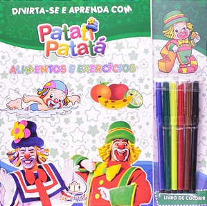 Livro Divirta-Se E Aprenda Com Patati Patata - Alimentos