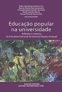 Livro Educação popular na universidade: Reflexões e vivên...