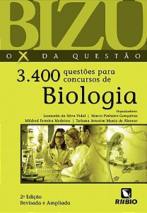 Livro 3.400 questões para concursos de biologia (Volume 8)
