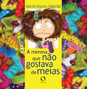Livro A menina que não gostava de meias