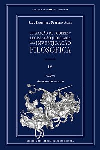 Livro Separação De Poderes E Legislação Judiciária