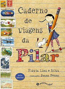 Livro Caderno de viagens da Pilar