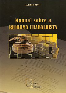 Livro Manual sobre a Reforma Trabalhista