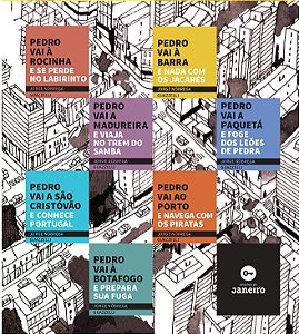 Livro Pedro fugiu de casa: (Coleção em box com 7 volumes)