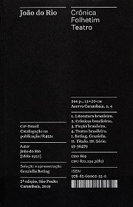 Livro Crônica, Folhetim, Teatro - Coleção Acervo (Volume ...