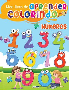 Livro Meu livrão de aprender colorindo - Números