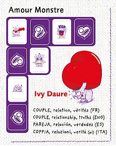 Livro Baralho Amour Monstre: Couple, Relation, Verités
