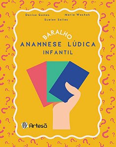 Livro Baralho Anamnese Lúdica Infantil