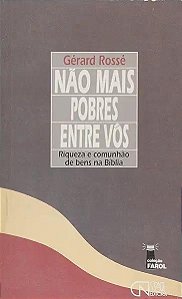Livro Nao Mais Pobres Entre Vos