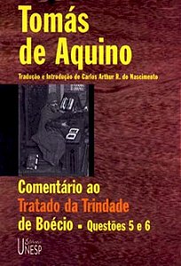 Livro Comentário ao tratado da trindade de boécio: questões 5 e...
