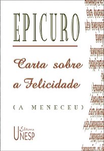 Livro Carta sobre a felicidade (a Meneceu)