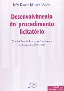 Livro Desenvolvimento do procedimento licitatório (com CD...
