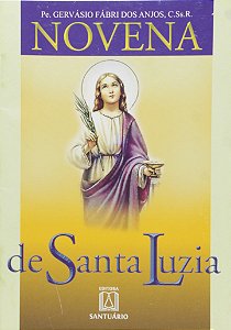 Livro Novena De Santa Luzia