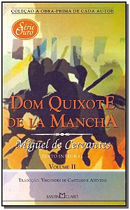 Livro Dom Quixote De La Mancha - Vol. Ii
