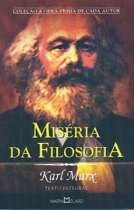Livro Miséria Da Filosofia