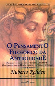 Livro Pensamento Filosófico da Antiguidade (Volume 284)