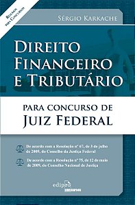 Livro Direito Financeiro E Tributário Para Concurso De Ju...