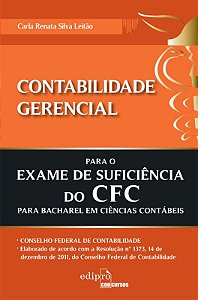 Livro Contabilidade Gerencial Para Exame De Sufuciência D...