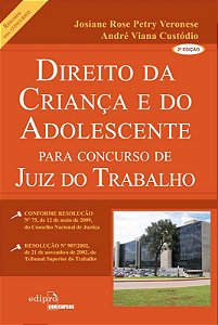 Livro Direito da criança e do adolescente para concurso d...