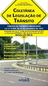 Livro Coletânea de legislação de trânsito