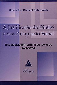 Livro A Justificação Do Direito E Sua Adequação Social