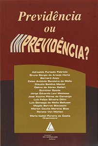 Livro Previdência Ou Imprevidência?