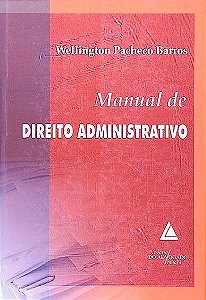 Livro Manual De Direito Administrativo - 01Ed/08
