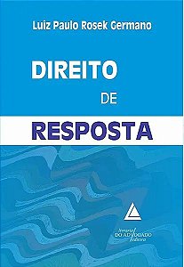 Livro Direito De Resposta - 01Ed/11