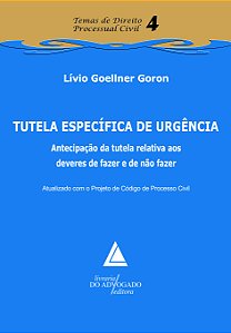 Livro Tutela Específica De Urgência - 01Ed/13