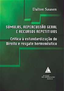 Livro Súmulas, Repercussão Geral E Recursos Repetitivos -...
