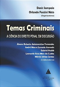 Livro Temas Criminais - A Ciência Do Direito Penal Em Dis...