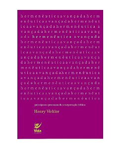 Livro Hermenêutica avançada