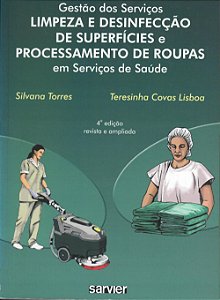 Livro Gestão dos serviços limpeza e desinfecção de superf...