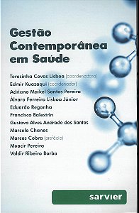 Livro Gestão contemporânea em saúde