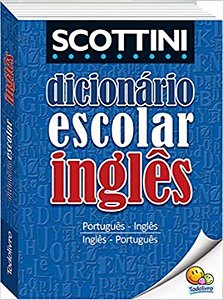 Livro Scottini Dicionário Escolar de Inglês