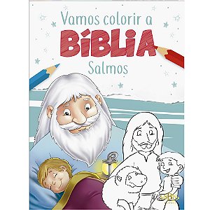Livro Vamos Colorir A Bíblia: Salmos