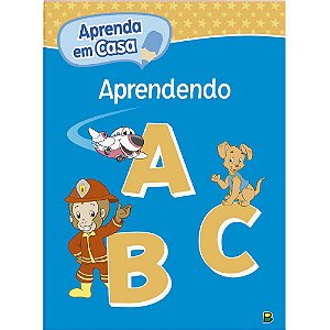 Livro Aprenda em Casa Aprendendo o ABC