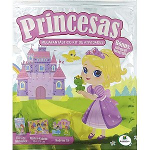 Livro Megafantástico Kit de Atividades: Princesas