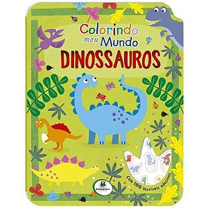 Livro Colorindo meu mundo: Dinossauros
