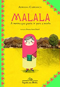 Livro Malala, a menina que queria ir para a escola