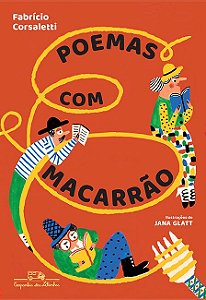 Livro Poemas com macarrão