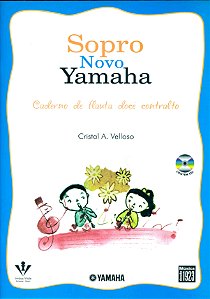 Livro Sopro novo Yamaha - Flauta doce contralto
