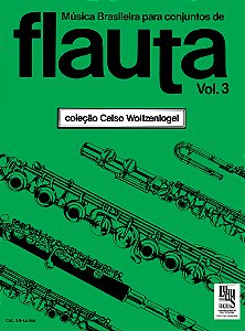 Livro Música brasileira para conjuntos de Flauta - Volume...