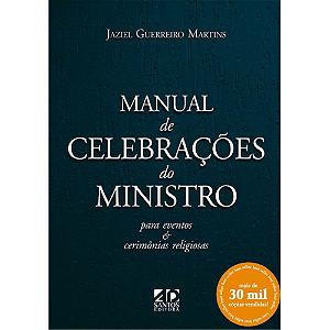 Livro Manual De Celebração Do Ministro: Para Eventos E Ce...