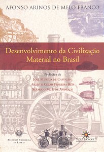 Livro Desenvolvimento da civilização material no Brasil