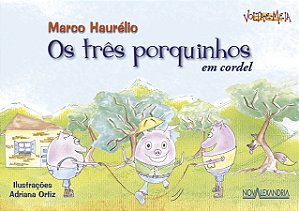 Livro Os três porquinhos em cordel