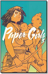 Livro Paper Girls volume 3 - reimpressão