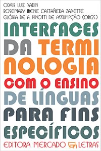 Livro Interfaces da terminologia com o ensino de línguas para f...