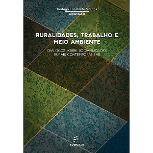 Livro Ruralidades, trabalho e meio ambiente