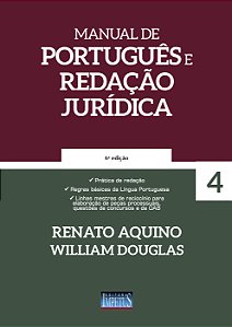 Livro Manual De Português E Redação Jurídica - Vol. 04